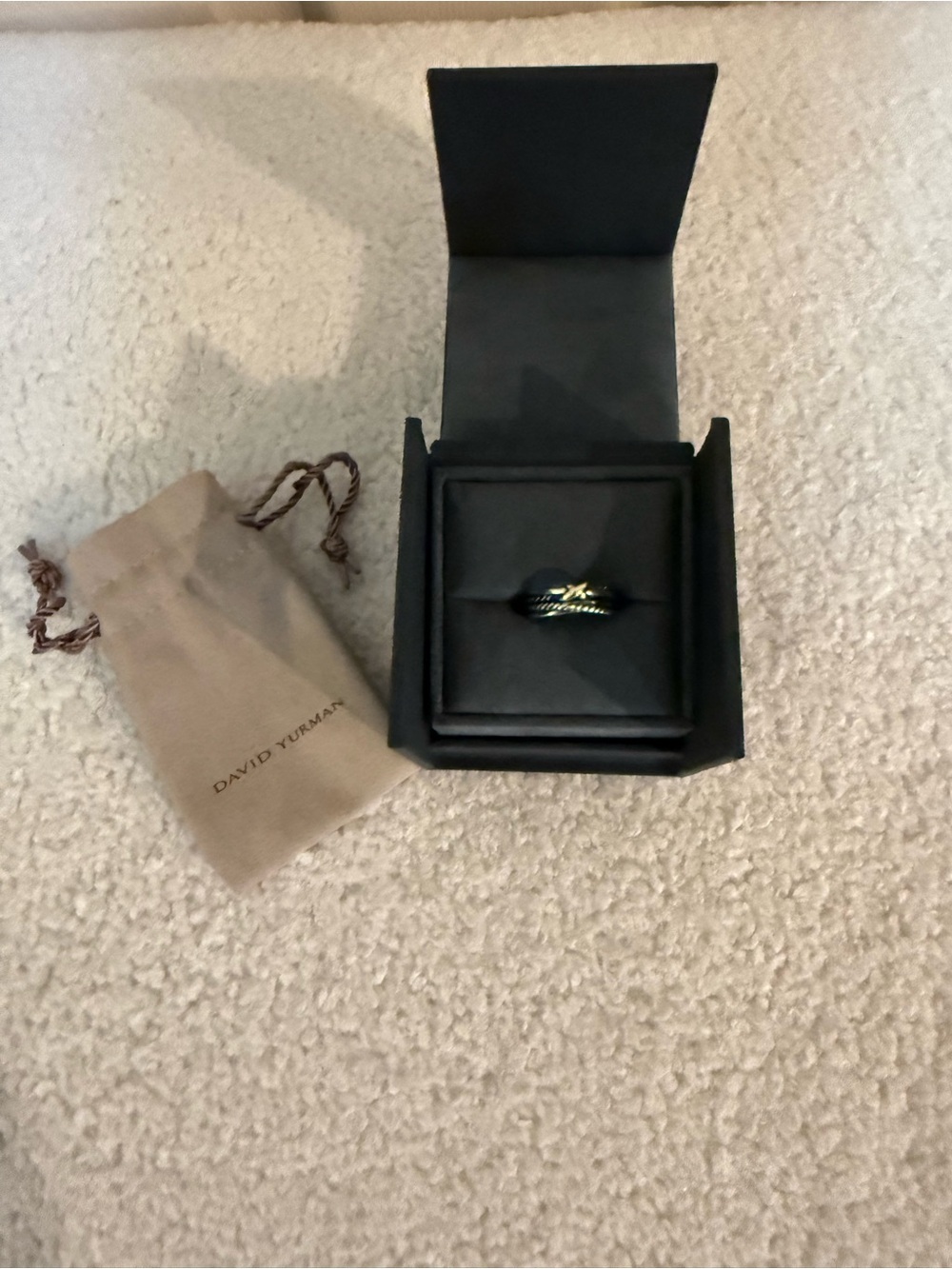 David Yurman X Crossover Band Ring - Picture 2 of 11
